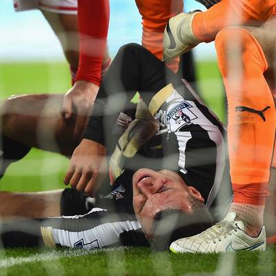 Hier kracht Newcastle-Star gegen Stange