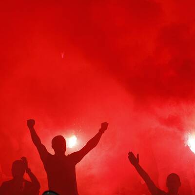 Hooligan-Krieg in Belgrad