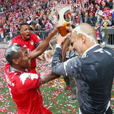So feiern die Bayern den Titel