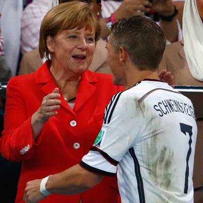 So jubeln Merkel & Gauck