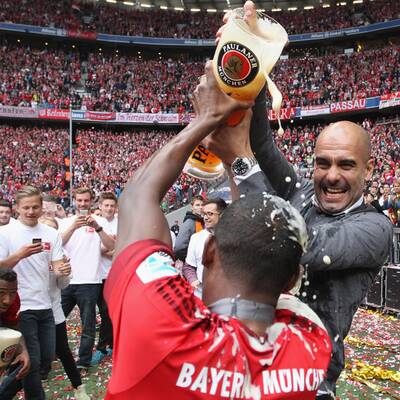 So feiern die Bayern den Titel