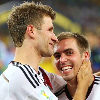 Die besten Jubelbilder von Müller & Co.