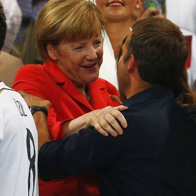 So jubeln Merkel & Gauck