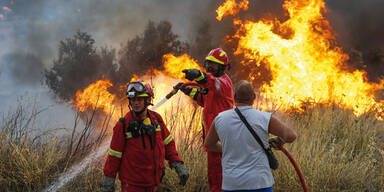 Griechenland Waldbr&auml;nde