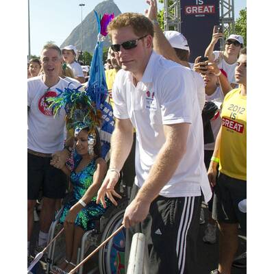 Prinz Harry in Brasilien