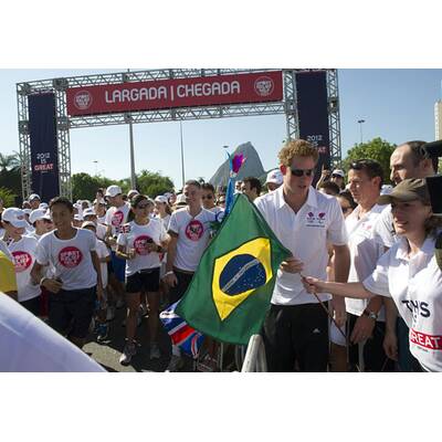 Prinz Harry in Brasilien