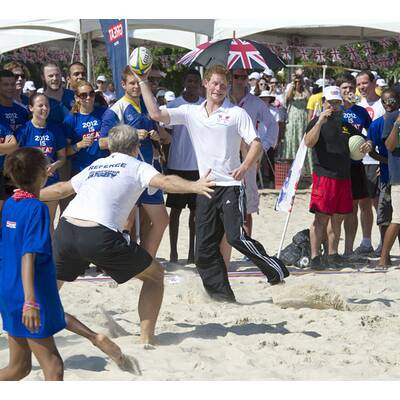 Prinz Harry in Brasilien