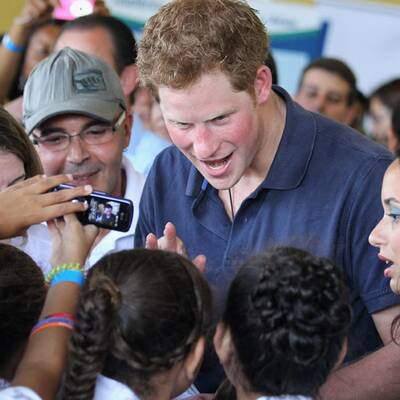 Prinz Harry in Brasilien
