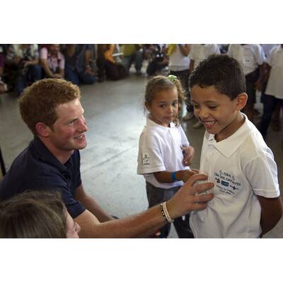 Prinz Harry in Brasilien