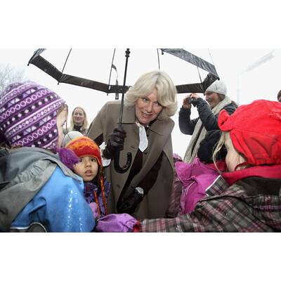 Charles & Camilla: Holzhacken in Norwegen