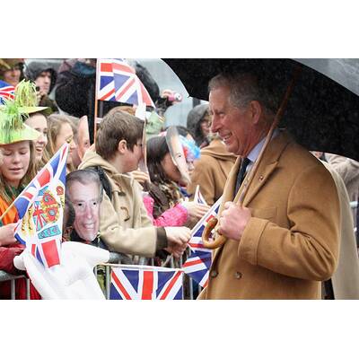 Charles & Camilla: Holzhacken in Norwegen