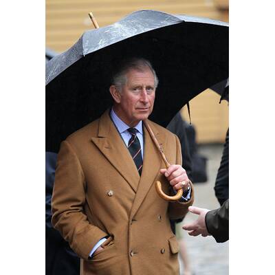 Charles & Camilla: Holzhacken in Norwegen