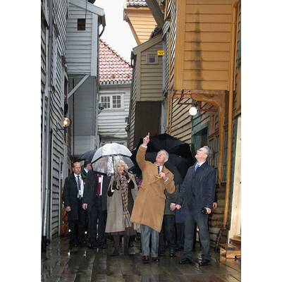 Charles & Camilla: Holzhacken in Norwegen