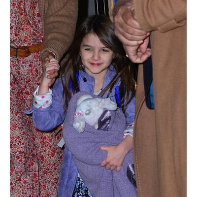 Luxuskind Suri Cruise reist im Hubschrauber