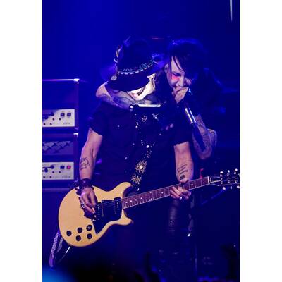 Johonny Depp und Marilyn Manson rocken