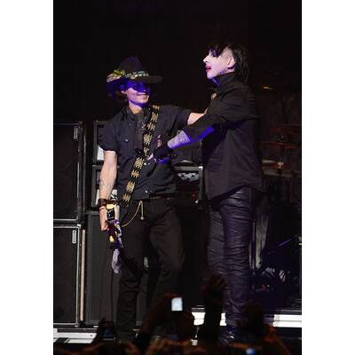 Johonny Depp und Marilyn Manson rocken