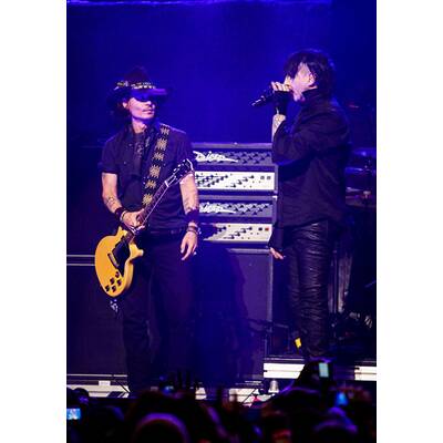 Johonny Depp und Marilyn Manson rocken