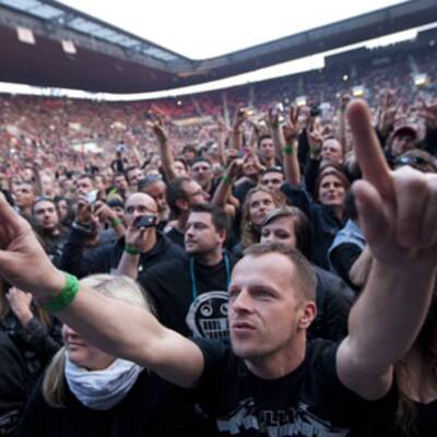 Metallica Konzert Tour-Kick off in Prag