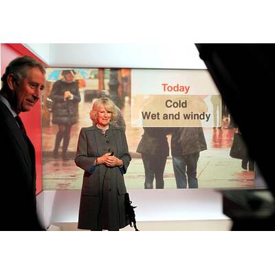 Prinz Charles als Wetterfrosch