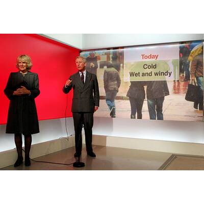 Prinz Charles als Wetterfrosch