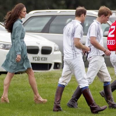 William & Kate: Ganz vernarrt in Hündchen Lupo