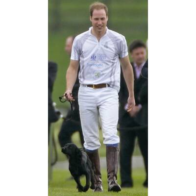 William & Kate: Ganz vernarrt in Hündchen Lupo