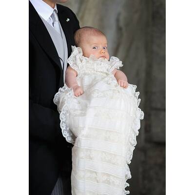 Prinzessin Estelle bei ihrer Taufe