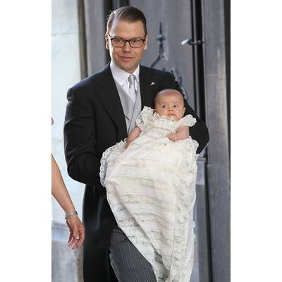 Prinzessin Estelle bei ihrer Taufe