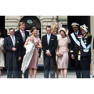 Prinzessin Estelle bei ihrer Taufe