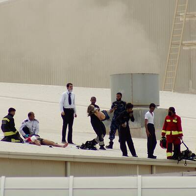 Grausame Feuer-Tragödie in Katar