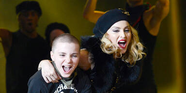 Rocco Ritchie and Madonna