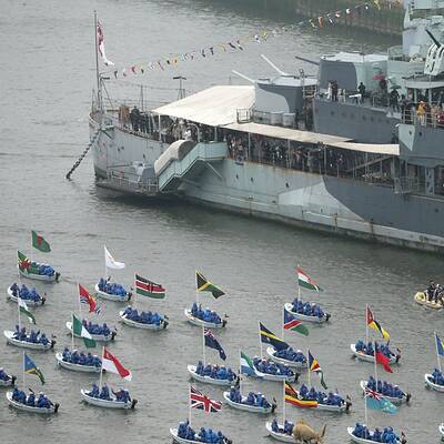 Weltrekord: 1.000 Schiffe ehrten Queen Elizabeth II.