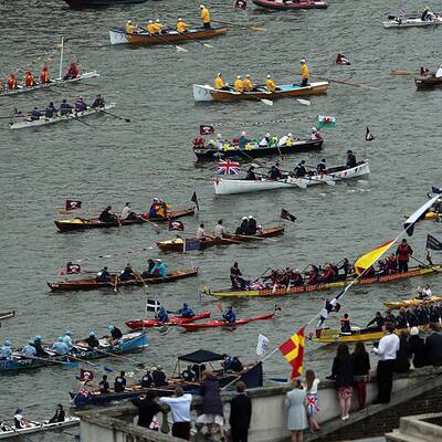 Weltrekord: 1.000 Schiffe ehrten Queen Elizabeth II.