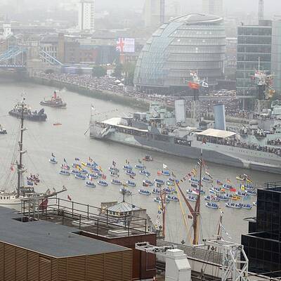 Weltrekord: 1.000 Schiffe ehrten Queen Elizabeth II.