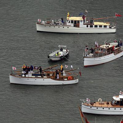 Weltrekord: 1.000 Schiffe ehrten Queen Elizabeth II.