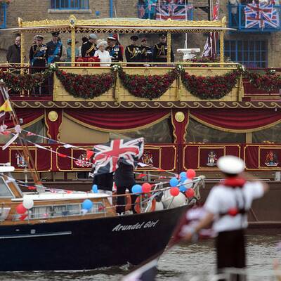 Weltrekord: 1.000 Schiffe ehrten Queen Elizabeth II.