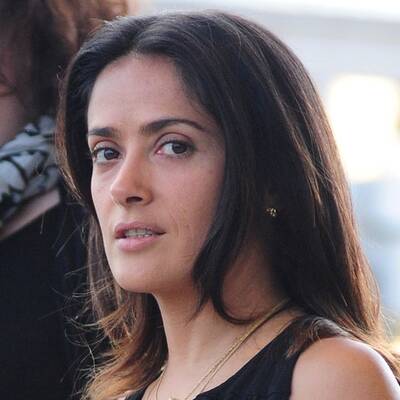 Salma Hayek ohne Make-up erwischt: Auch schön