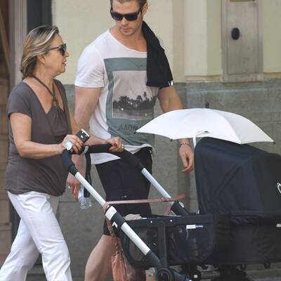 Chris Hemsworth: Stolzer Papa