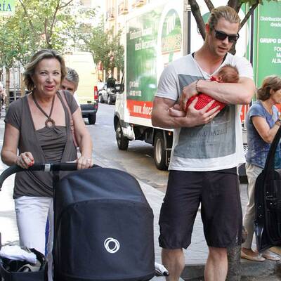 Chris Hemsworth: Stolzer Papa