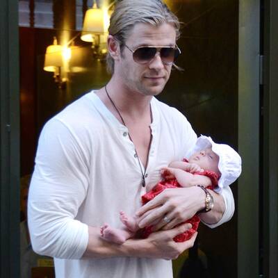 Chris Hemsworth: Stolzer Papa