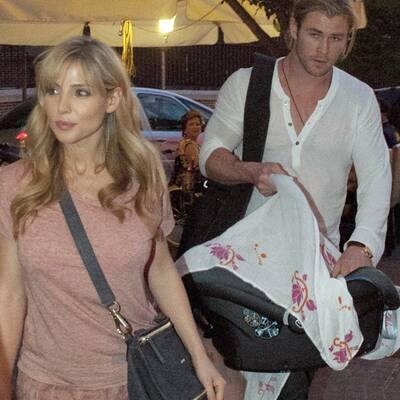 Chris Hemsworth: Stolzer Papa