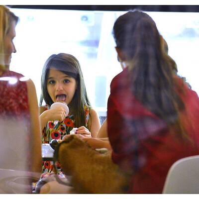 Katie Holmes und Suri Cruise: Gut drauf!