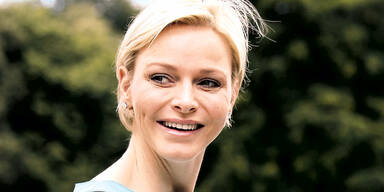 F&uuml;rstin Charl&egrave;ne im Anflug