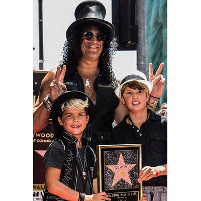 Slash: Stern am Hollywood Walk of Fame