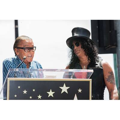 Slash: Stern am Hollywood Walk of Fame