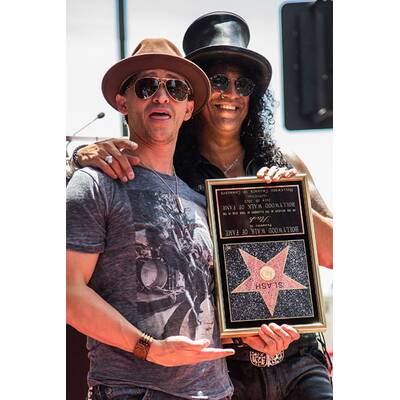 Slash: Stern am Hollywood Walk of Fame