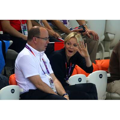 Charlene & Albert jubeln bei Olympia