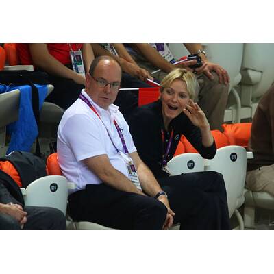 Charlene & Albert jubeln bei Olympia