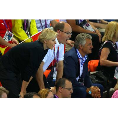 Charlene & Albert jubeln bei Olympia