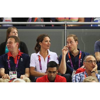 Prinz William & Herzogin Kate: Umarmungen bei Olympia